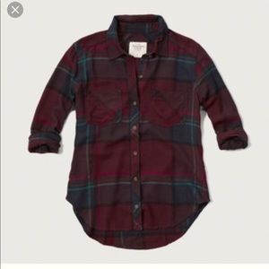 Womens plaid shirt medium